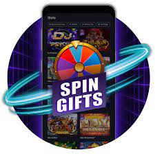 This is the image of spin the sheel app. Colorful digital spin wheel with prize sections and spin button in the center