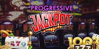 This is the image of Progressive jackpot slot machine with a growing prize display