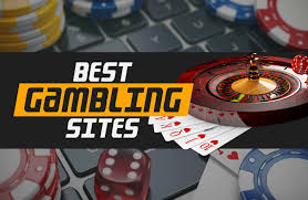 This is the image of Online gambling sites. Selection of slot machines and table games on an online casino platform